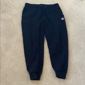 Fila women’s black joggers